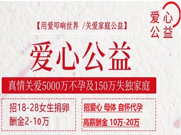 齐齐哈尔市捐卵助孕生子 爱心志愿者招募